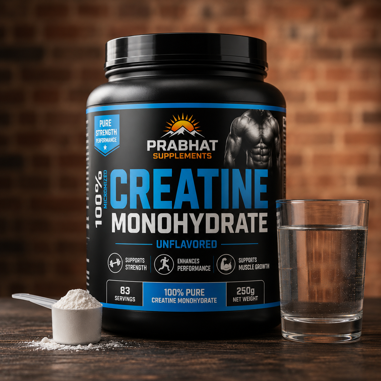 Prabhat Supplements Creatine Monohydrate - Image 2