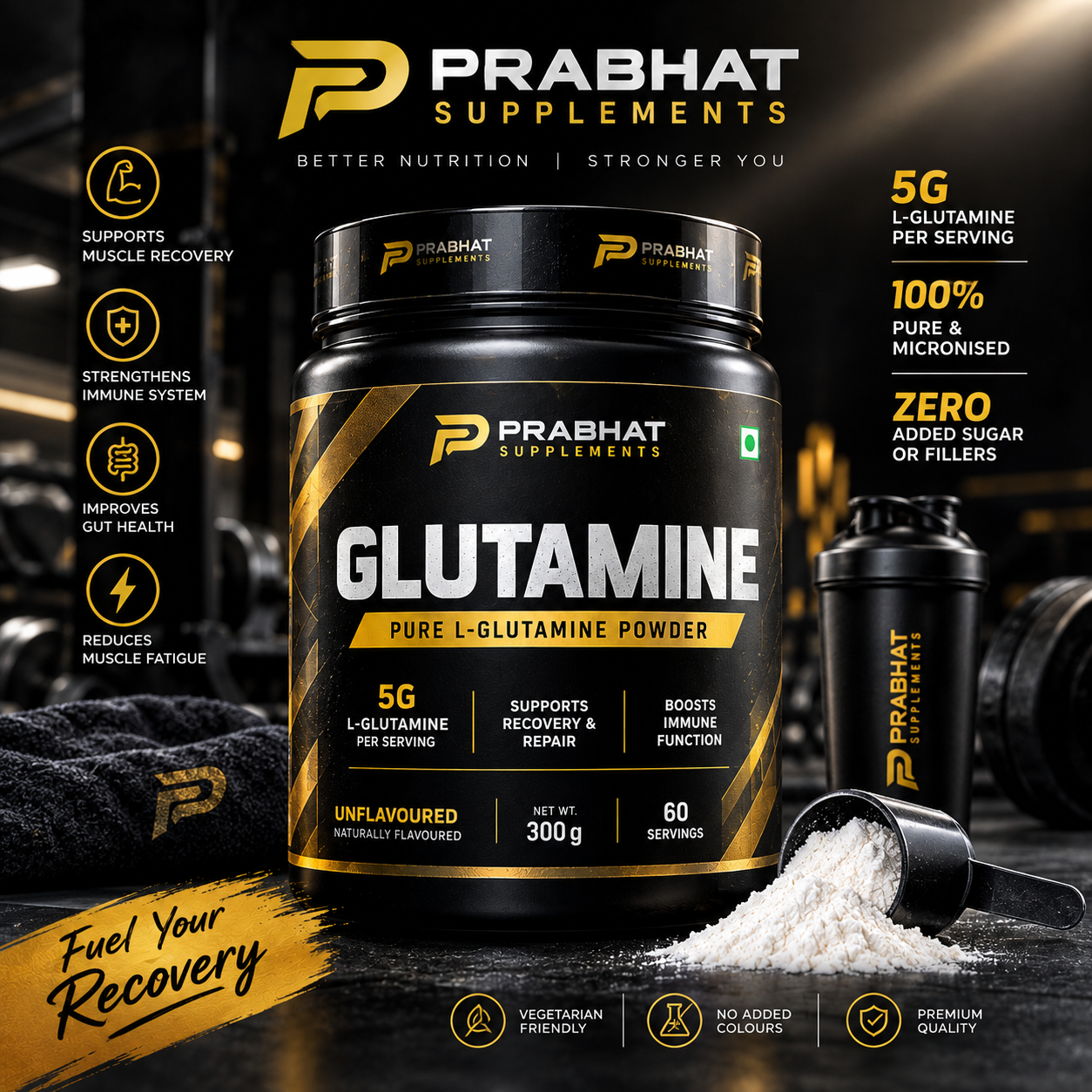 Prabhat Supplements Glutamine